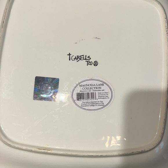 Texas Tech Red Raiders party platter ceramic - Picture 3 of 5